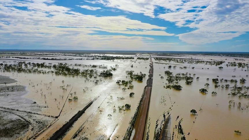 Landsborough Highway, south east of Winton, Queensland.