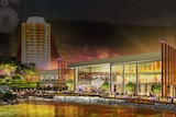 An artists impression of a refurbished Wrest Point casino