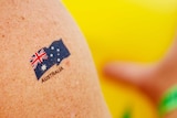 Australian flag tattoo