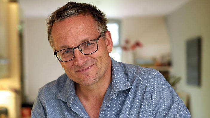 Michael Mosley at his home in the UK