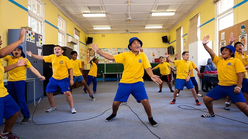 Bankstown Public dancing