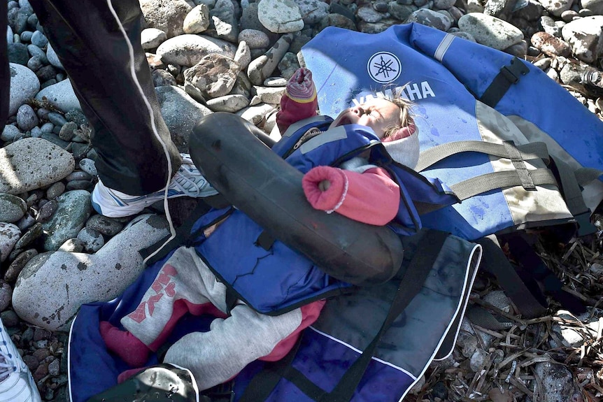 Lesbos asylum seekers