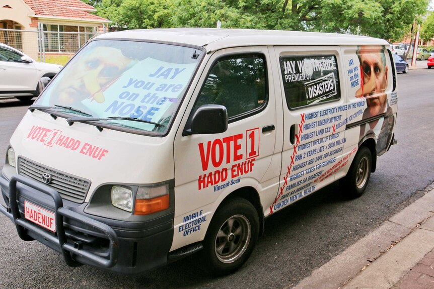 The 'Hadd Enuf' van
