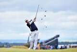 Leishman drives at British Open