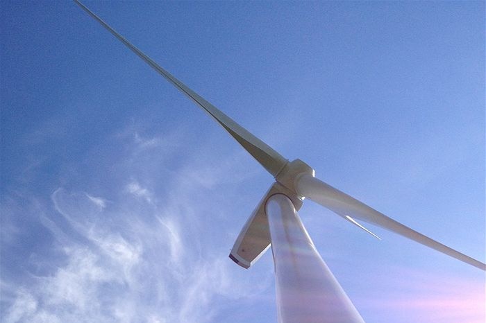 Wind farm turbine