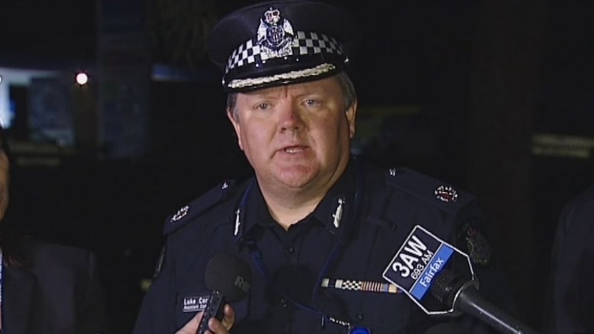 Victoria Police Assistant Commissioner Luke Cornelius