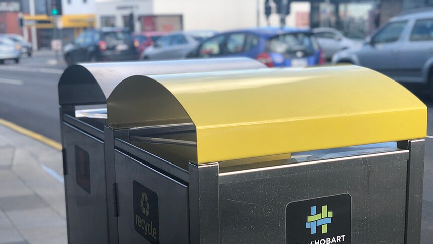 Hobart rubbish bins