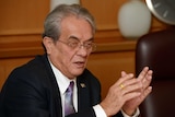 The Marshall Islands' minister of foreign affairs, Tony de Brum
