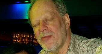 Las Vegas gunman Stephen Paddock in a bar