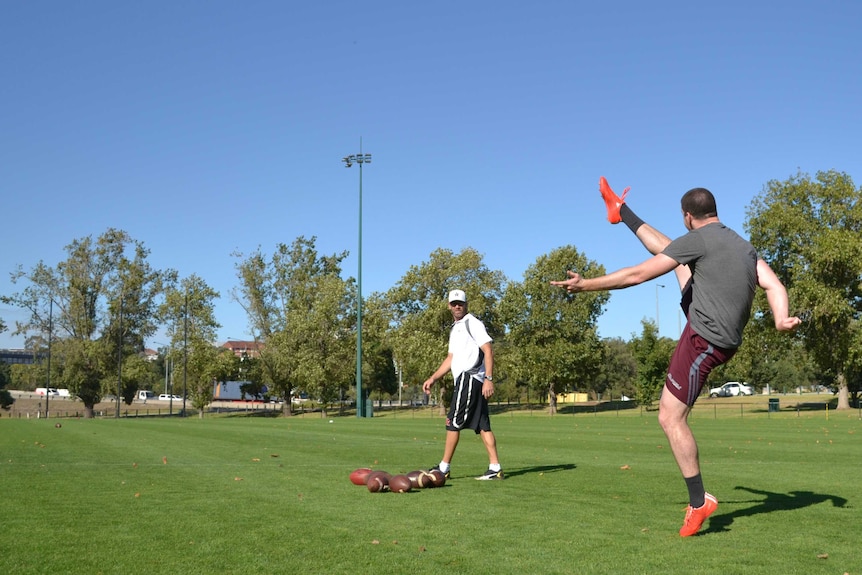 An NFL punter is a key position player.