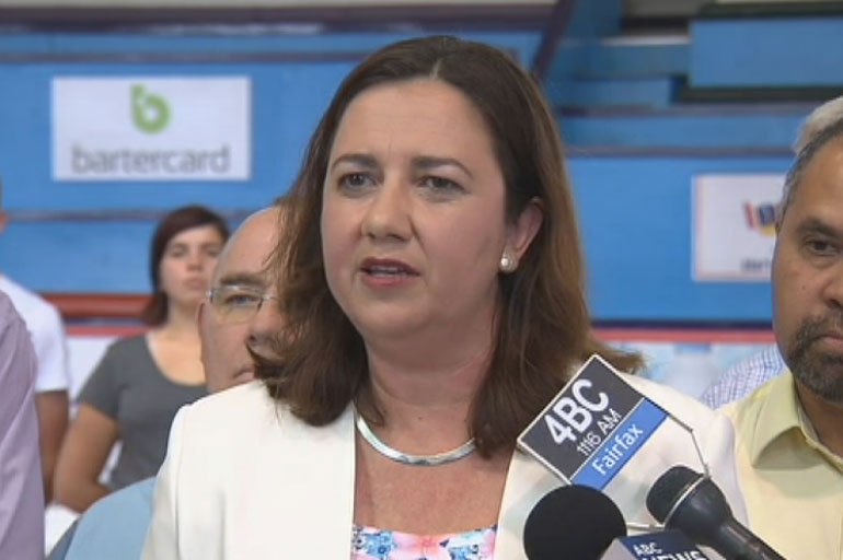 Opposition Leader Annastacia Palaszczuk