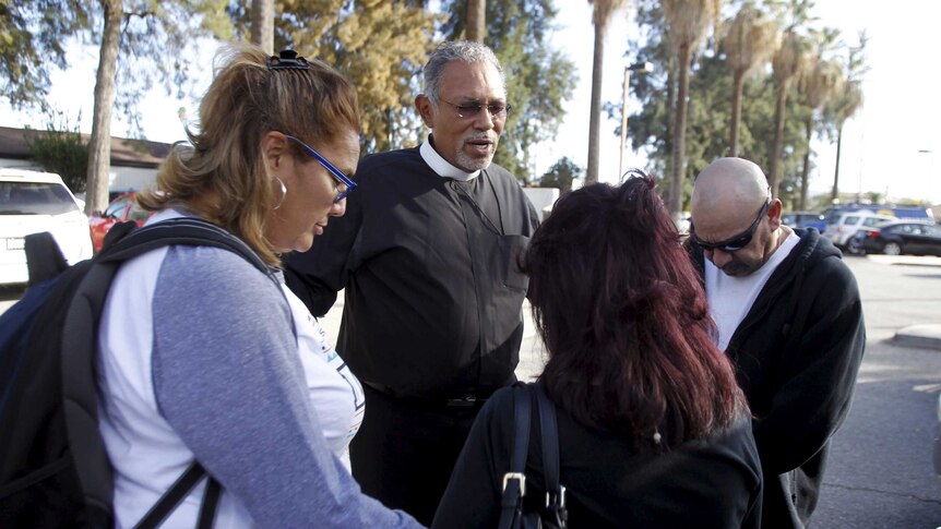 Praying for San Bernardino shooting victims