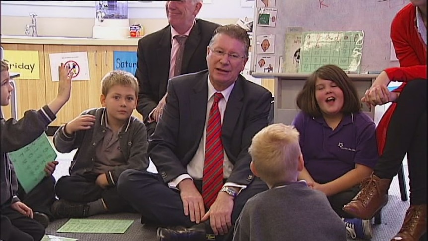 Victoria signs onto the Federal Government's Better Schools plan.