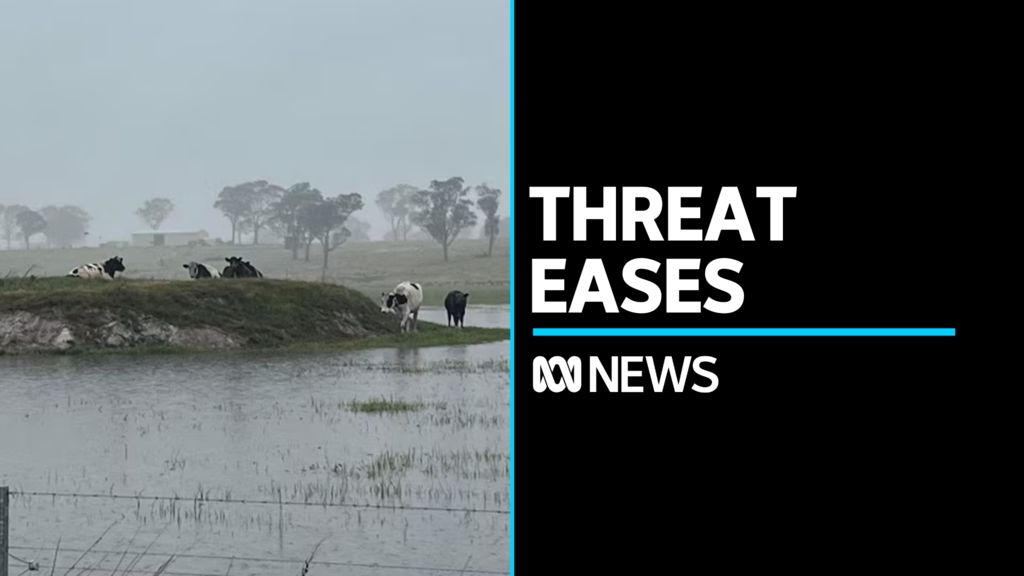 Rain eases across Victoria's east and flood alerts downgraded - ABC News