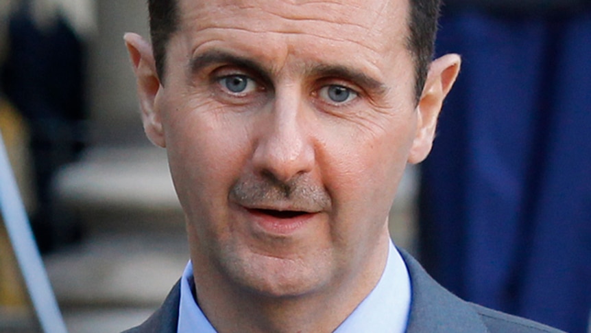 Syria's president Bashar al-Assad