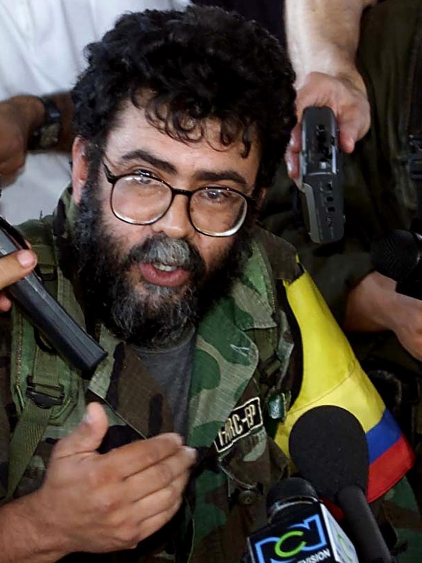Colombian guerrilla leader Alfonso Cano