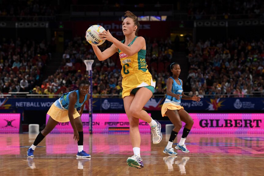 Paige Hadley plays for the Diamonds