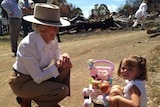 The Governor General has spent the day meeting Tasmanians affected by January's fires.