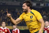 Ashley-Cooper celebrates winning try against Lions