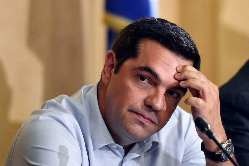 Greek prime minister Alexis Tsipras