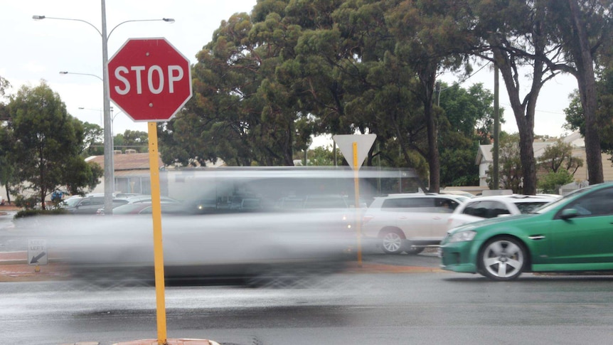 The intersection of Maritana and Dugan Streets in Kalgoorlie, where Muzz Buzz is proposing to build a drive-thru coffee shop.