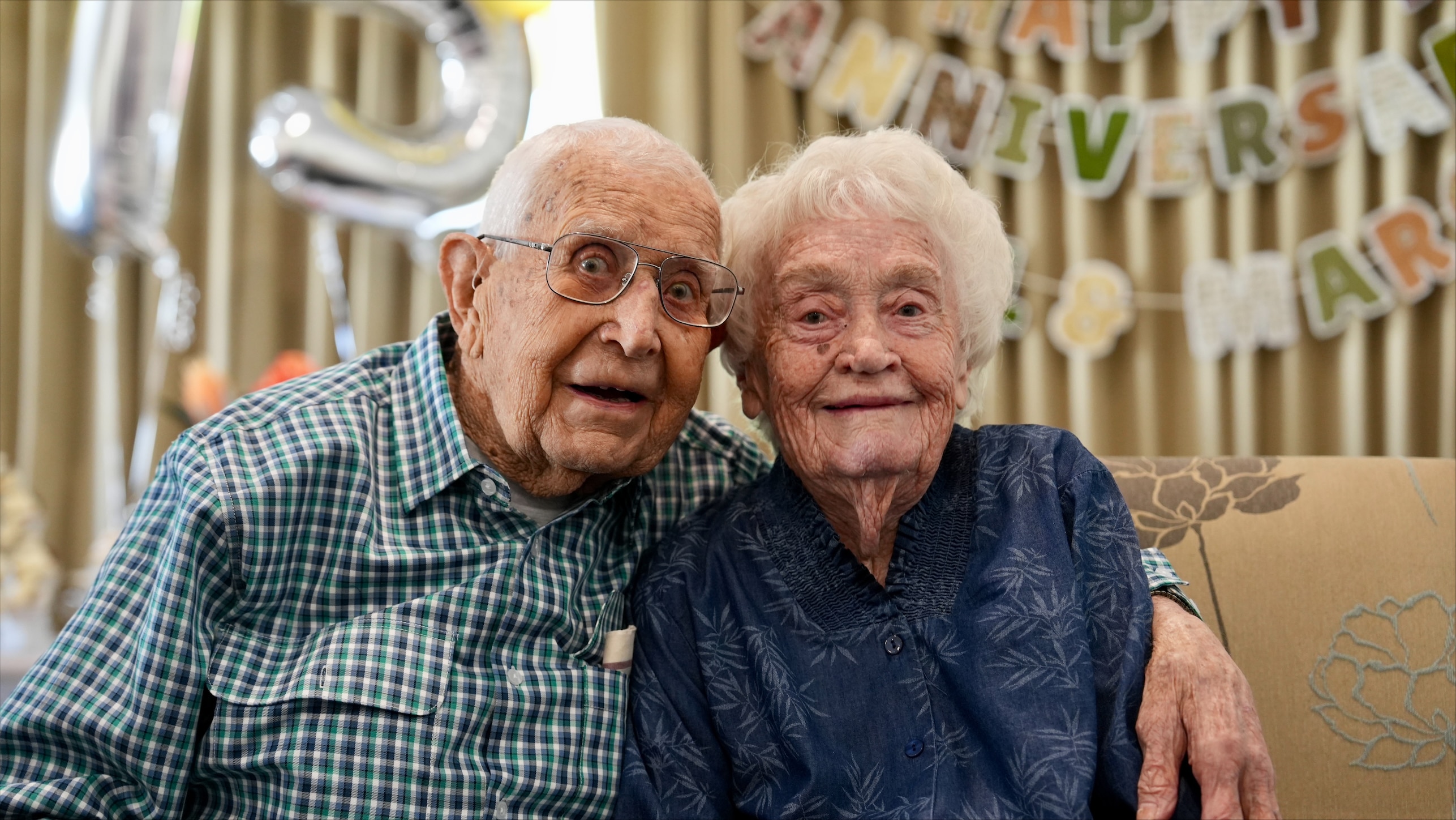 'Yes dear': Mal and Marge's secret to 75 years