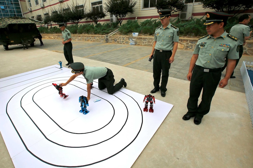 Robots at PLA academy