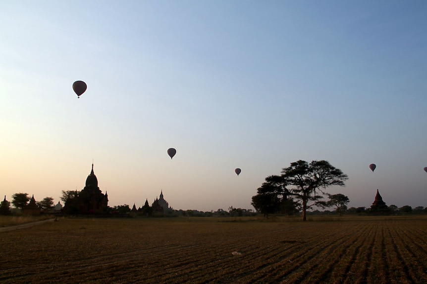 The Bagan temples are a growing tourist attraction.