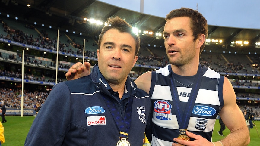 Not impossible: Chris Scott has not written off his ageing playing group's chances of another flag.