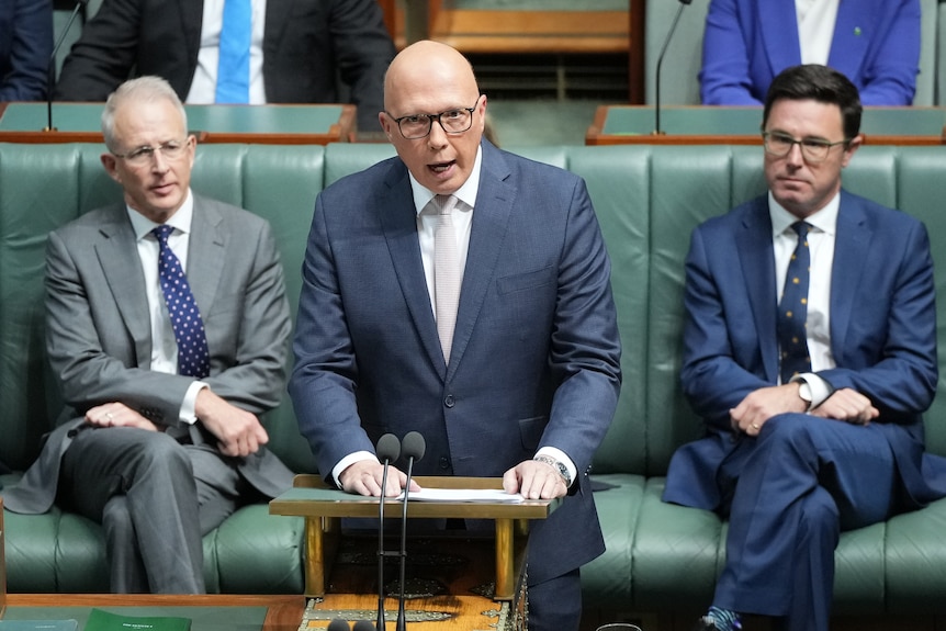 Peter Dutton budget reply speech