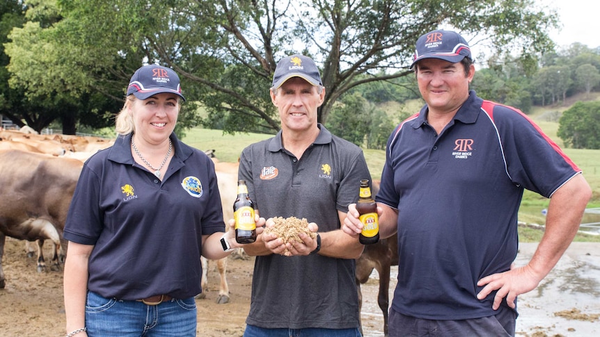 The Dairy Pride By-products Program started at Lion's breweries in Adelaide (West End) and Brisbane (XXXX) and is now set to expand to NSW, Victoria and WA.