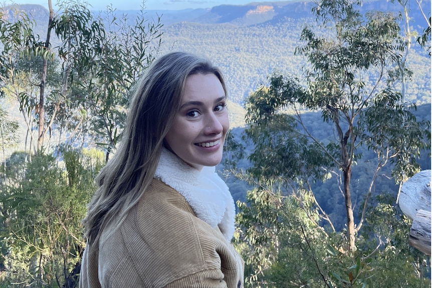 Katie Brebner Griffin in nature smiling