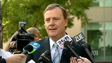 Rejected: Treasurer Peter Costello fails to win over the states.