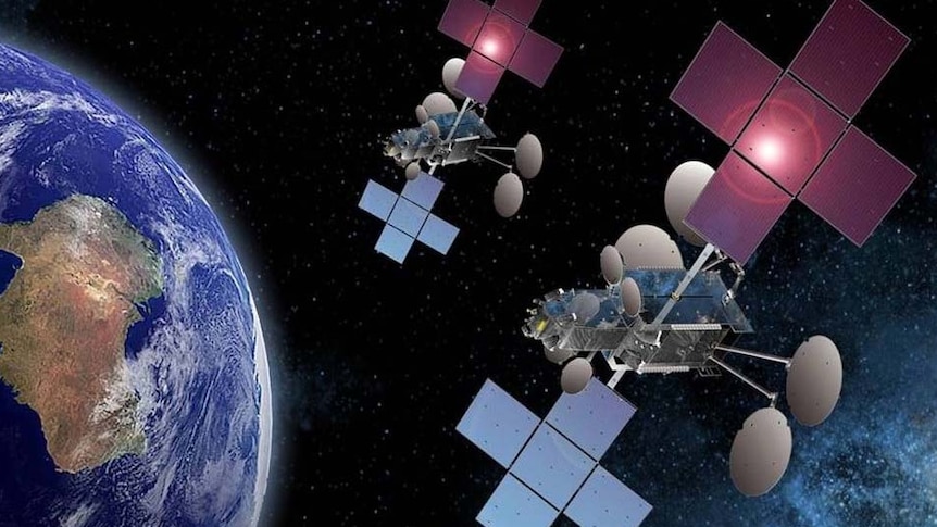 Two satellites the Federal Government plans to launch as part of the National Broadband Network