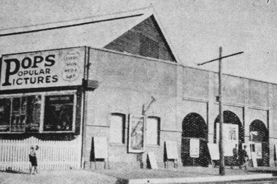The Red Hill Cinemas in Brisbane was once Pops Popular Pictures theatre, pictured here in the 1950s.