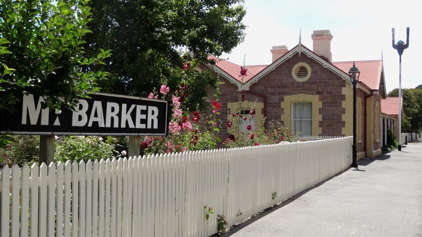 The historic Mount Barker railway station.
