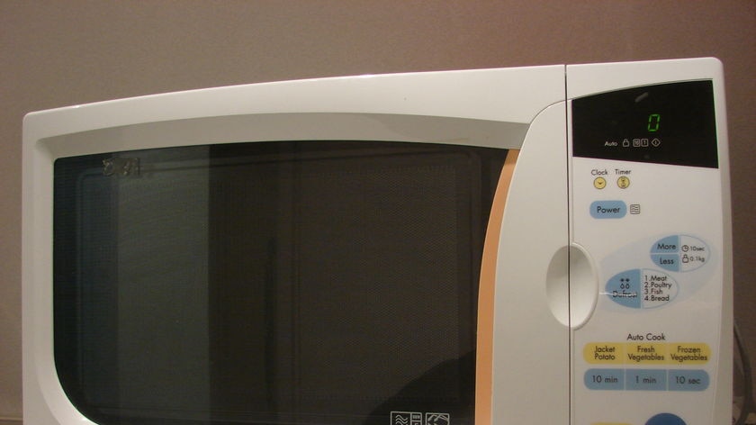 microwave oven