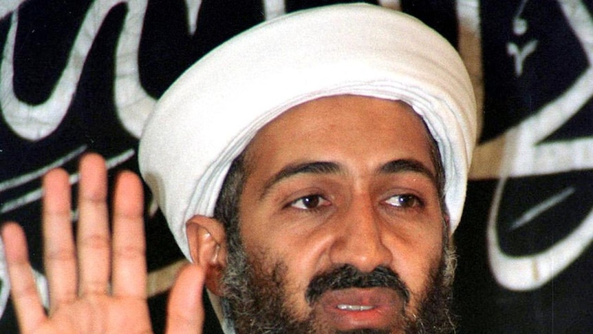 Al Qaeda leader Osama bin Laden.