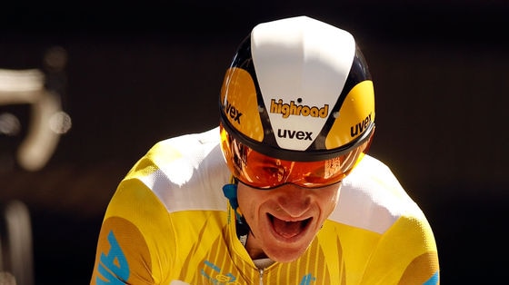 New team ... Michael Rogers during the Tour of California