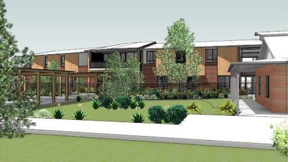 Artist's impression of a two-story aged care home