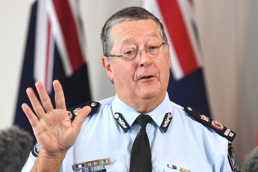 Queensland Police Commissioner Ian Stewart