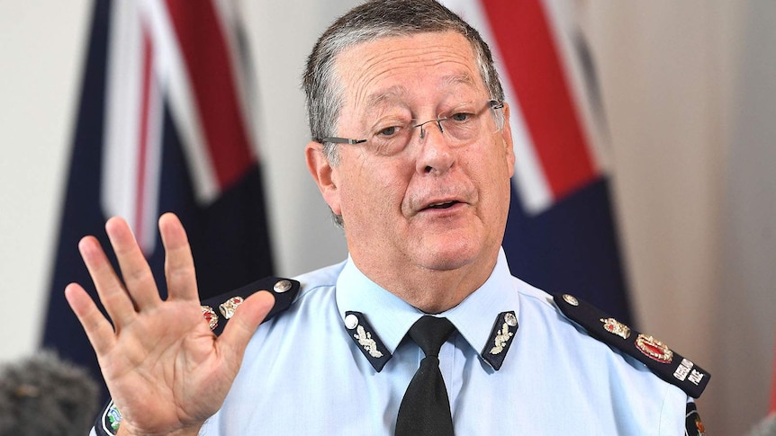 Queensland Police Commissioner Ian Stewart