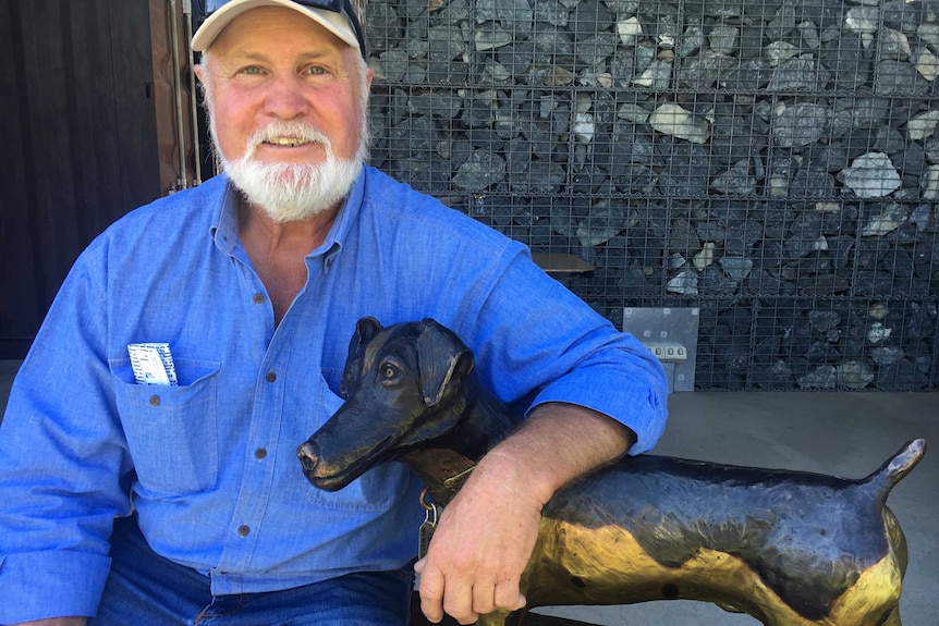 Temora Shire Councillor Max Oliver is happy Boofhead is now a permanent fixture in his town.