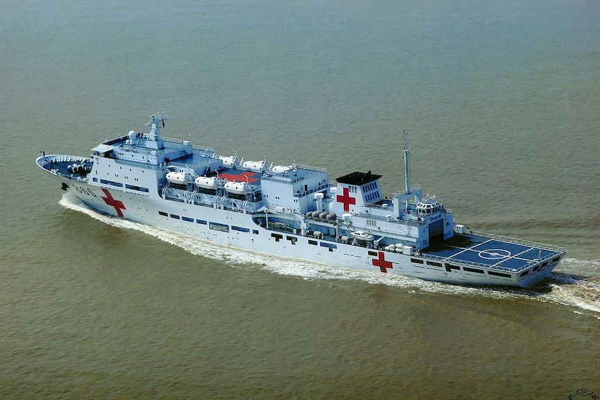 China's 'Peace Ark' hospital ship