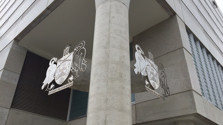 Coat of arms at the ACT court precinct