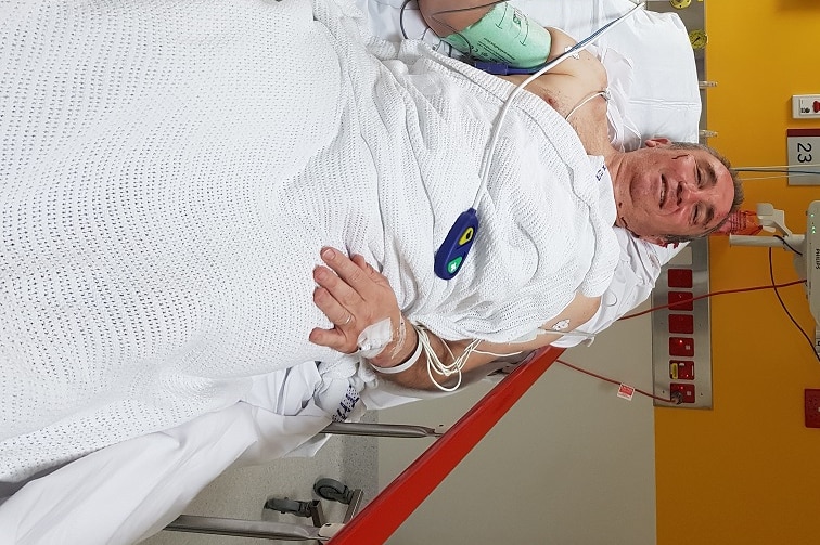 Ipswich Residents and Ratepayers' Association, Jim Dodrill, in hospital with head injuries from an assault.