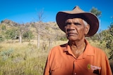 Jimmy 'Dillon' Andrews is a Bunuba elder and gives tours through the Kimberley's Windjana Gorge.