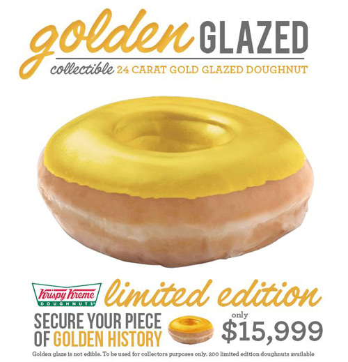 Krispy Kreme's golden doughnut