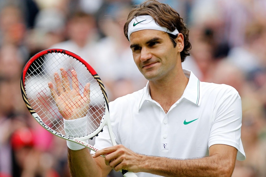 Dreaming big ... Roger Federer never thought he'd be where he ended up, on top of tennis.