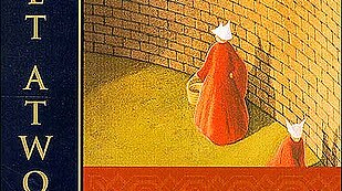 The cover of Margaret Atwood's The Handmaid's Tale